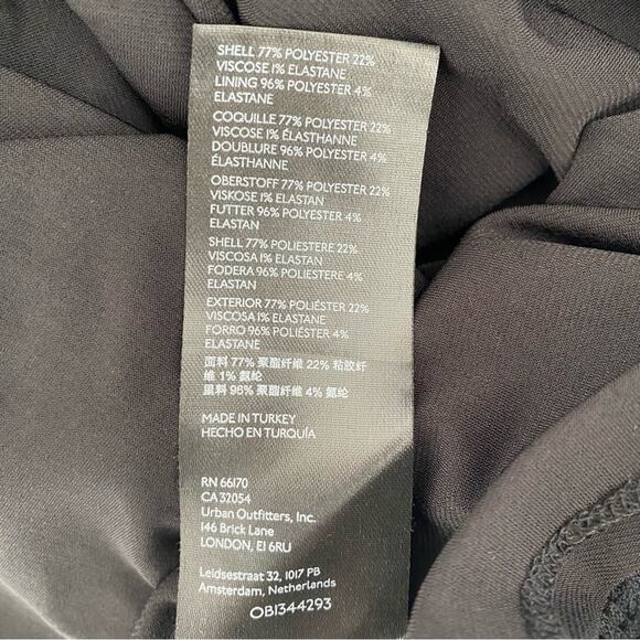 By Anthropologie Strappy Open Back Stretch Midi Dress size medium - Picture 8 of 9